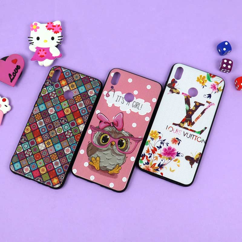 قاب فانتزی برجسته دخترانه هواوی Honor 8X سری 3