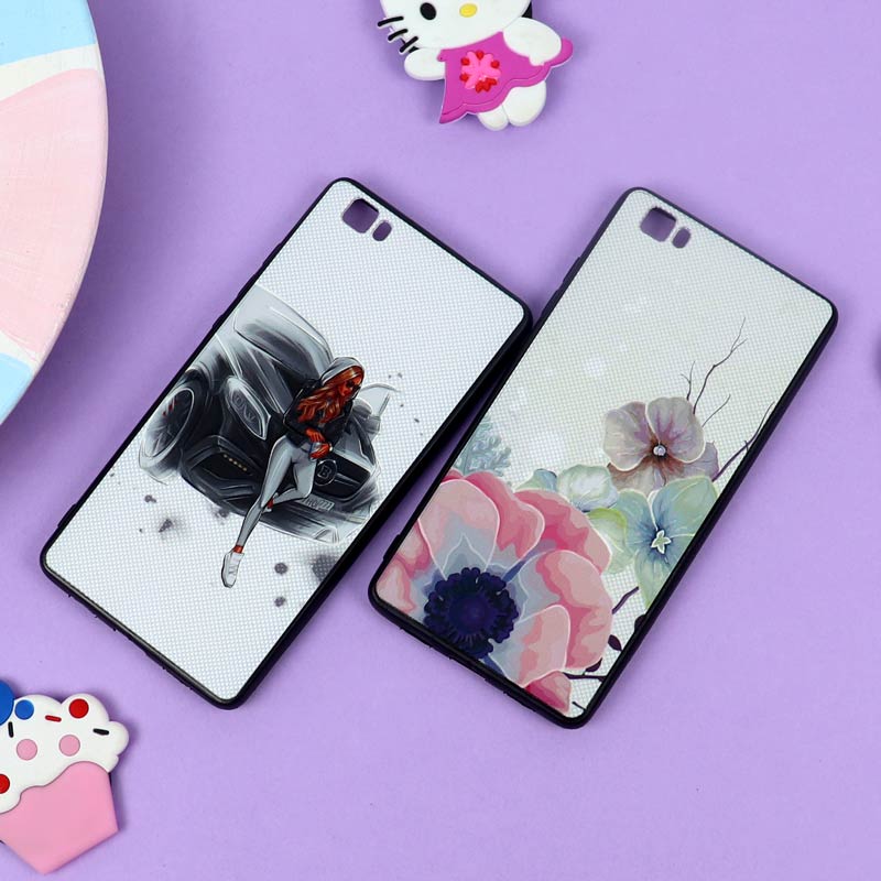قاب فانتزی برجسته دخترانه هواوی Honor P8 Lite سری 3