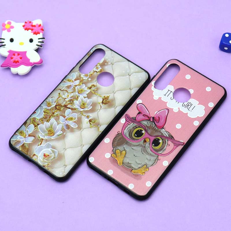 قاب فانتزی برجسته دخترانه هواوی P30 Lite سری 3