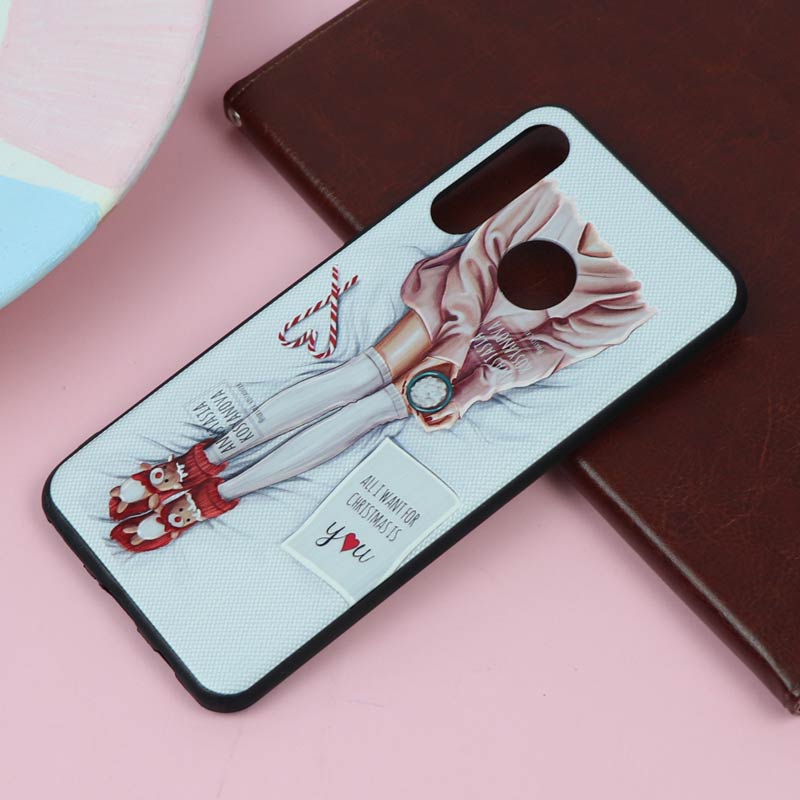 قاب فانتزی برجسته دخترانه هواوی P30 Lite سری 5