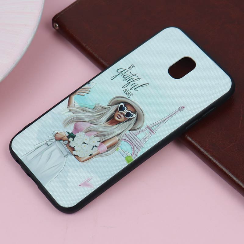قاب فانتزی برجسته دخترانه سامسونگ J5 Pro سری 5