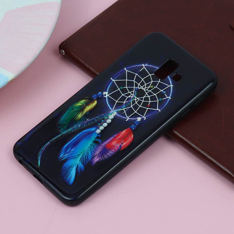قاب فانتزی برجسته دخترانه سامسونگ J6 Plus سری 5