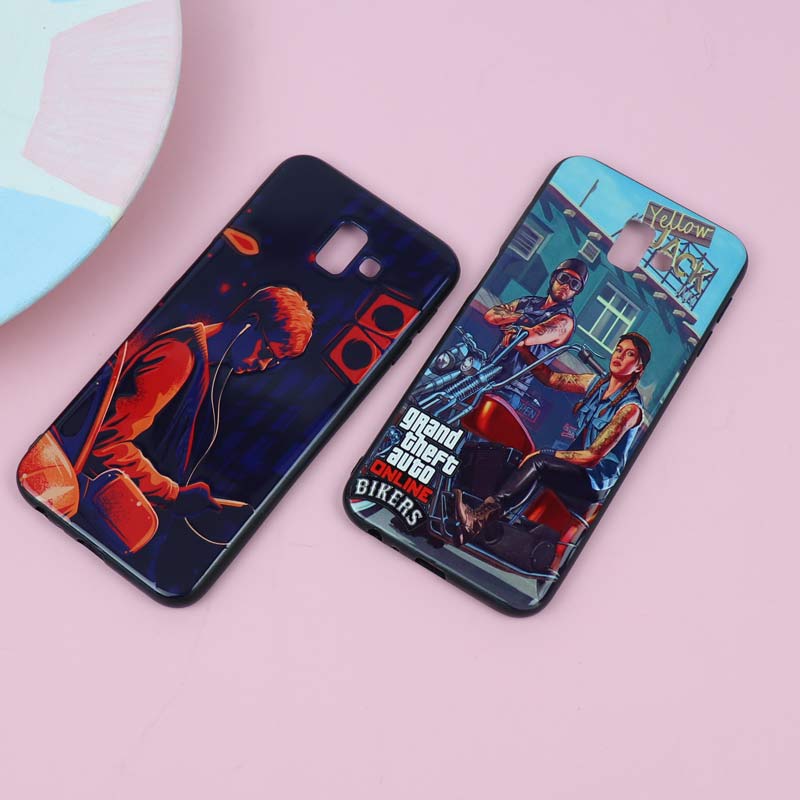 قاب فانتزی برجسته پسرانه سامسونگ J6 Plus سری 5