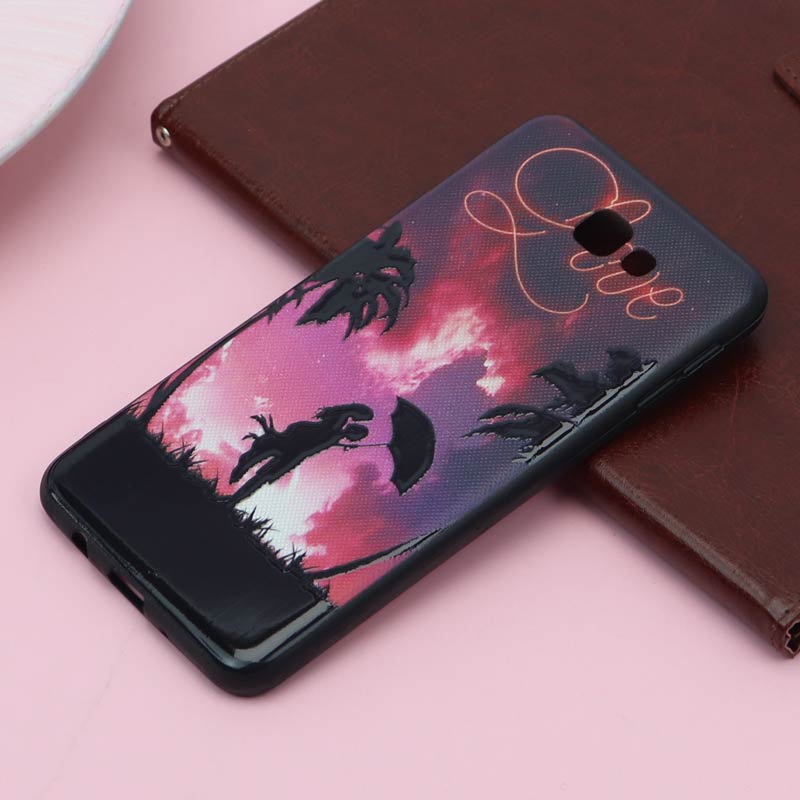 قاب فانتزی برجسته دخترانه سامسونگ J7 Prime سری 5