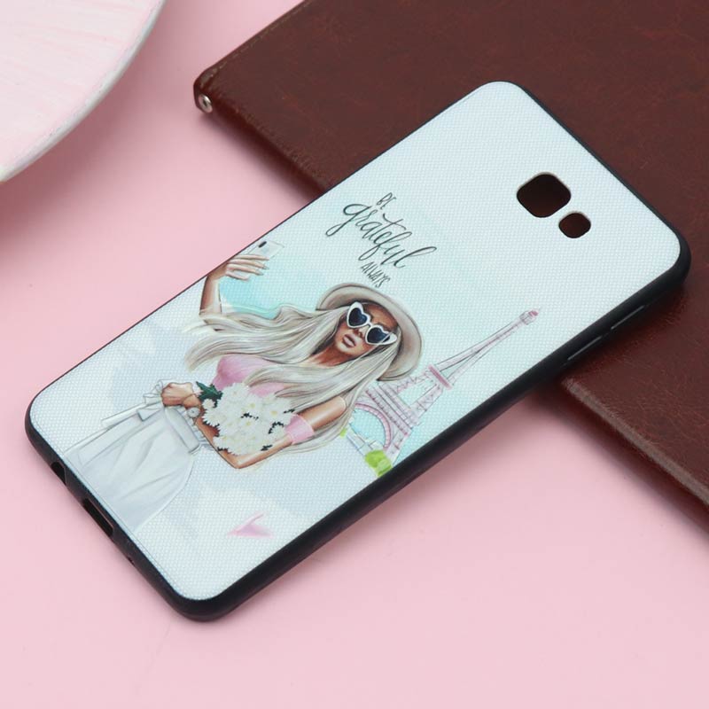 قاب فانتزی برجسته دخترانه سامسونگ J7 Prime سری 5