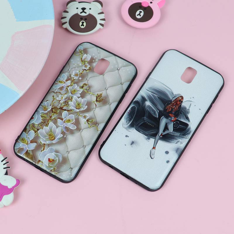 قاب فانتزی برجسته دخترانه سامسونگ J7 Pro سری 3
