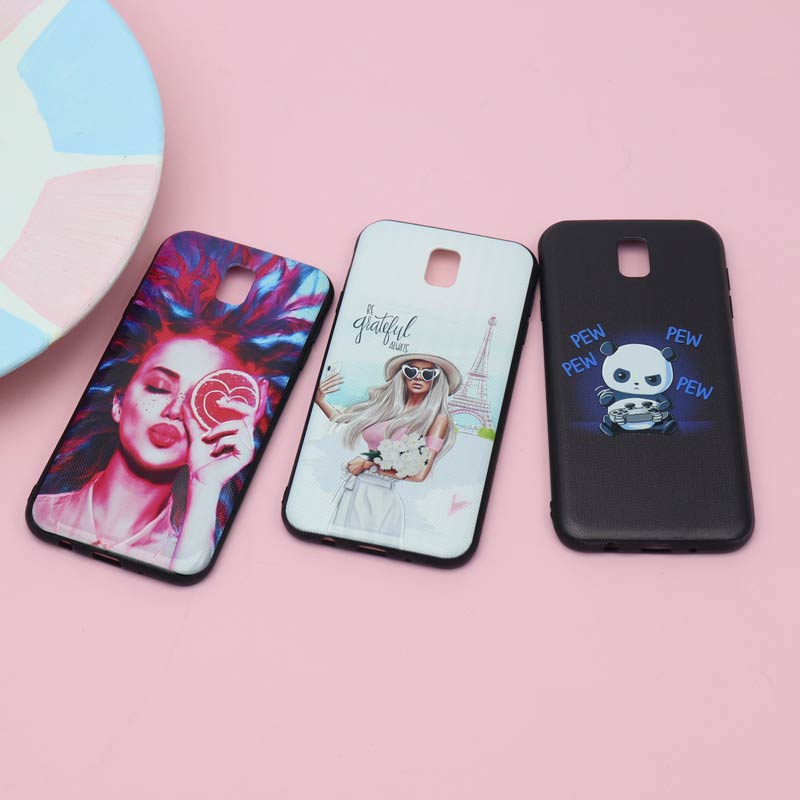 قاب فانتزی برجسته دخترانه سامسونگ J7 Pro سری 5