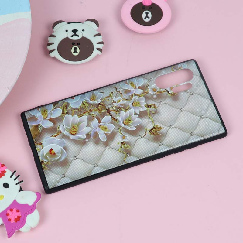 قاب فانتزی برجسته دخترانه سامسونگ Note 10 Plus سری 3