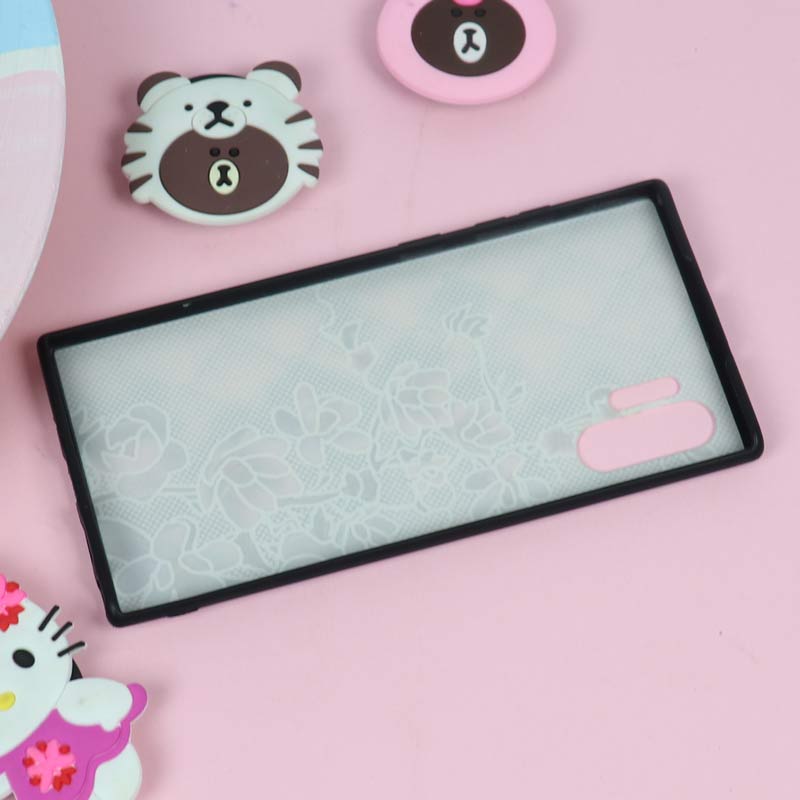 قاب فانتزی برجسته دخترانه سامسونگ Note 10 Plus سری 3
