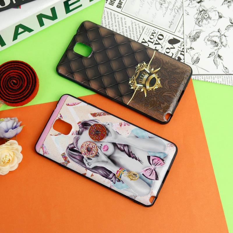 قاب فانتزی برجسته دخترانه سامسونگ Note 3 سری 3