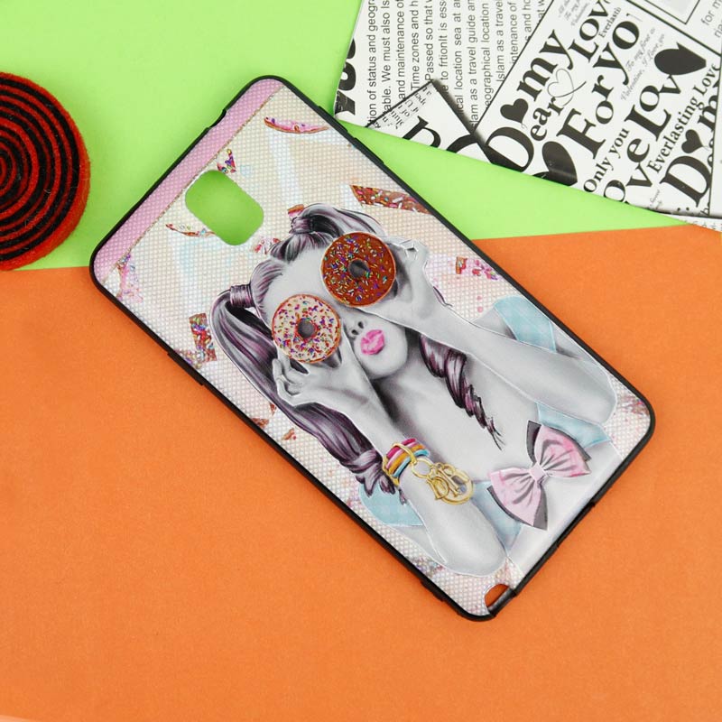 قاب فانتزی برجسته دخترانه سامسونگ Note 3 سری 3