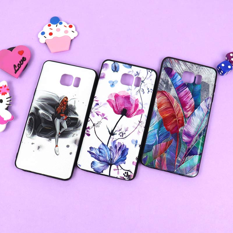 قاب فانتزی برجسته دخترانه سامسونگ Note 5 سری 3
