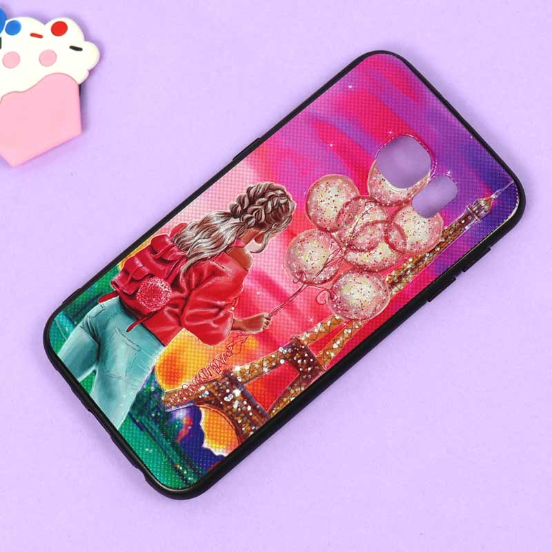 قاب فانتزی برجسته دخترانه سامسونگ S6 سری 3