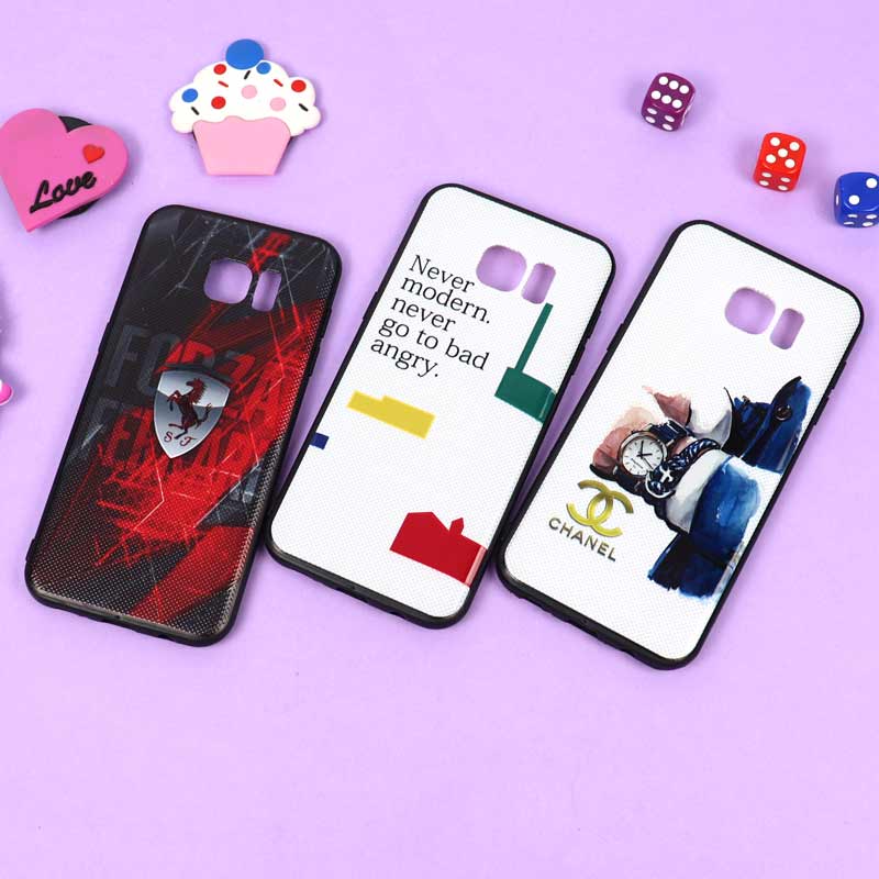 قاب فانتزی برجسته پسرانه سامسونگ S7 Edge سری 3
