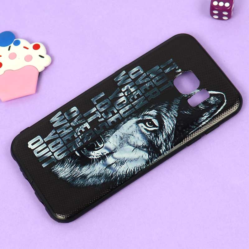 قاب فانتزی برجسته پسرانه سامسونگ S7 Edge سری 3