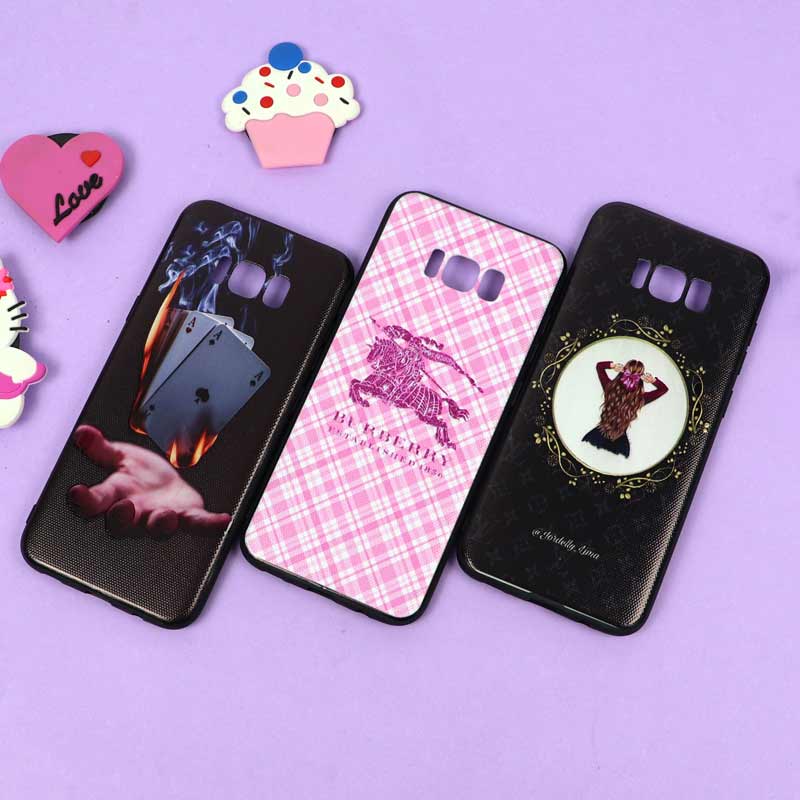 قاب فانتزی برجسته پسرانه سامسونگ S8 Plus سری 3
