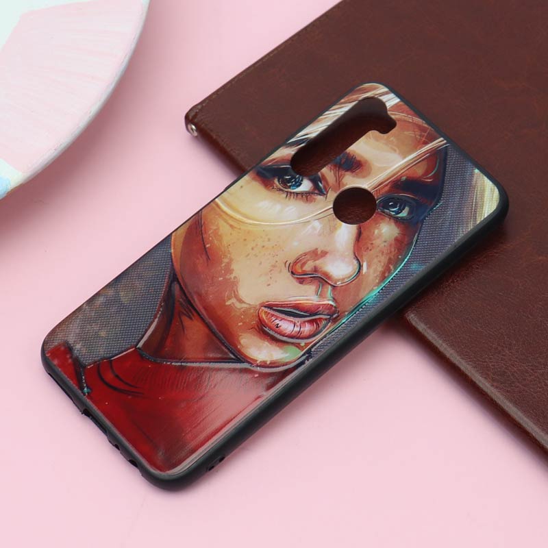 قاب فانتزی برجسته دخترانه شیائومی Redmi Note 8 سری 5