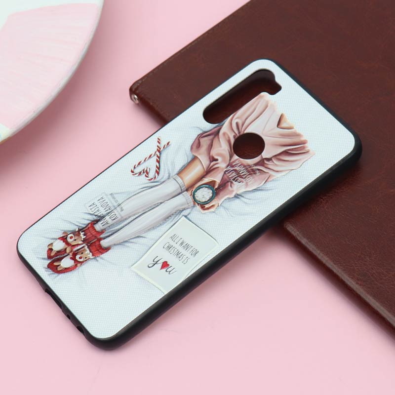 قاب فانتزی برجسته دخترانه شیائومی Redmi Note 8 سری 5
