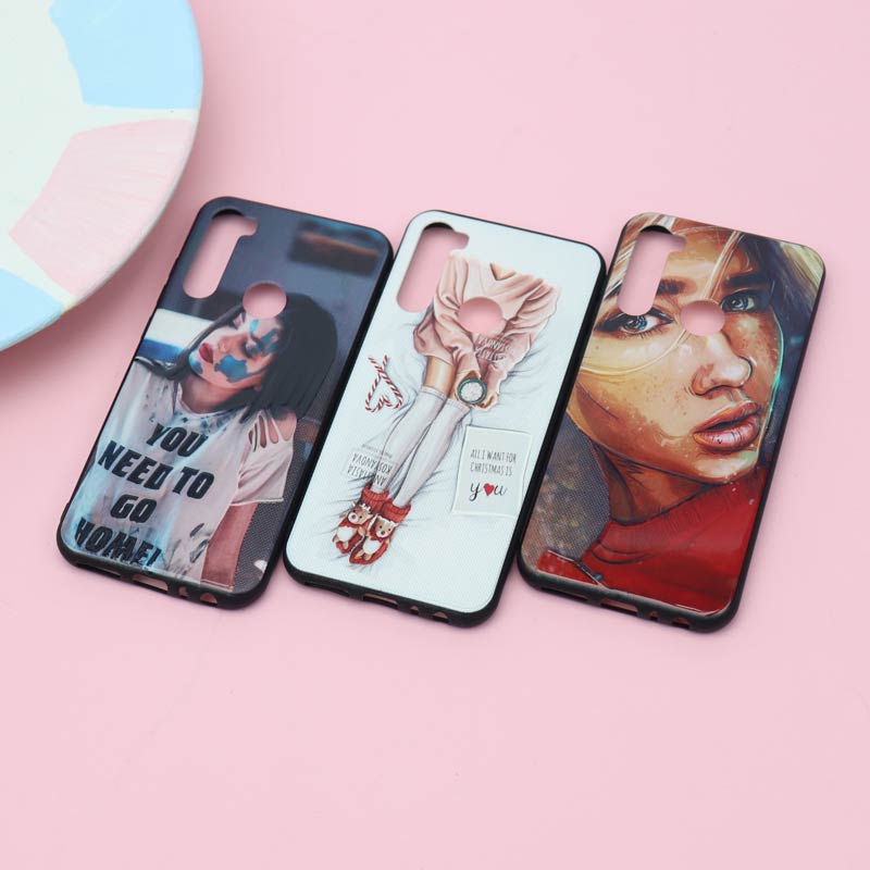قاب فانتزی برجسته دخترانه شیائومی Redmi Note 8T سری 5