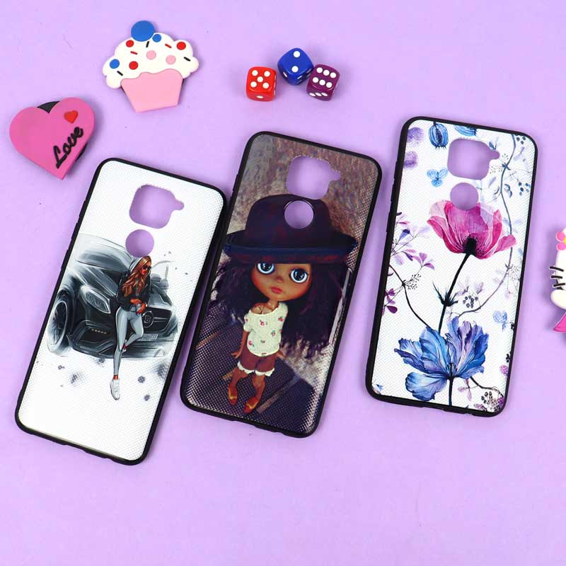 قاب فانتزی برجسته دخترانه شیائومی Redmi Note 9 سری 3