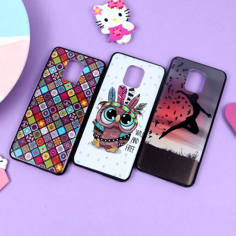 قاب فانتزی برجسته دخترانه شیائومی Redmi Note 9s سری 3