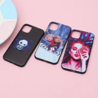 قاب فانتزی برجسته دخترانه آیفون iPhone 11 سری 5