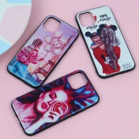 قاب فانتزی برجسته دخترانه آیفون iPhone 11 Pro سری 5