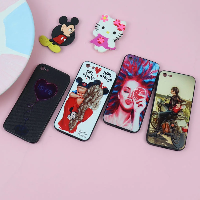 قاب فانتزی برجسته دخترانه آیفون iPhone 5/5s سری 5