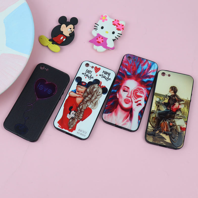 قاب فانتزی برجسته دخترانه آیفون iPhone 5/5s سری 5