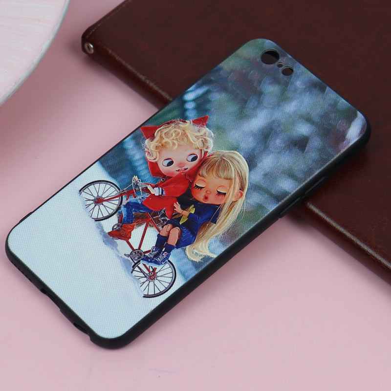 قاب فانتزی برجسته دخترانه آیفون iPhone 6/6s سری 5
