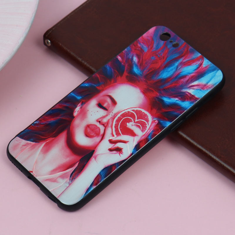 قاب فانتزی برجسته دخترانه آیفون iPhone 6/6s سری 5