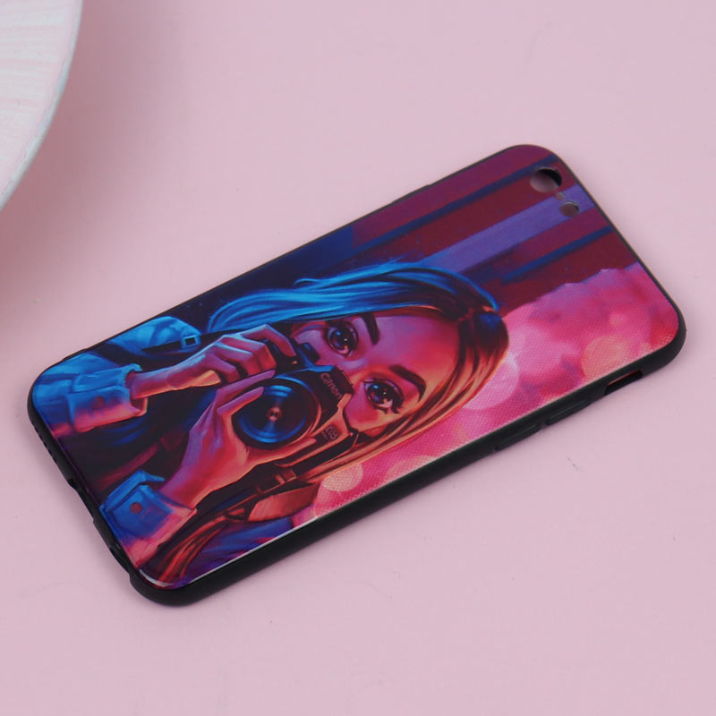 قاب فانتزی برجسته دخترانه آیفون iPhone 6/6s سری 5