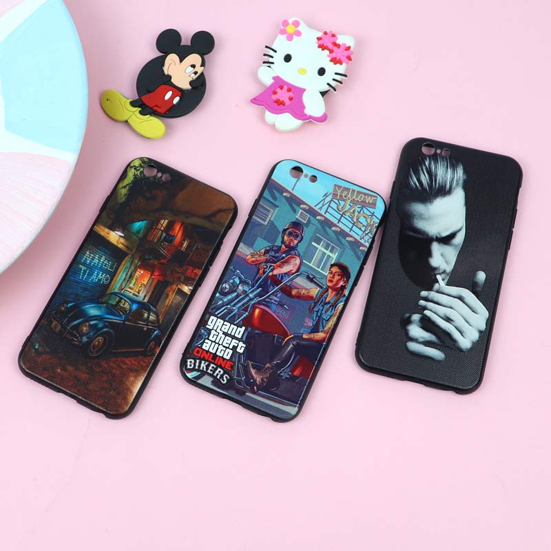قاب فانتزی برجسته پسرانه آیفون iPhone 6/6s سری 5