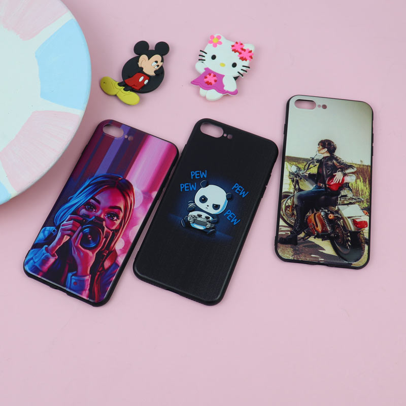 قاب فانتزی برجسته دخترانه آیفون iPhone 7 Plus / 8 Plus سری 5