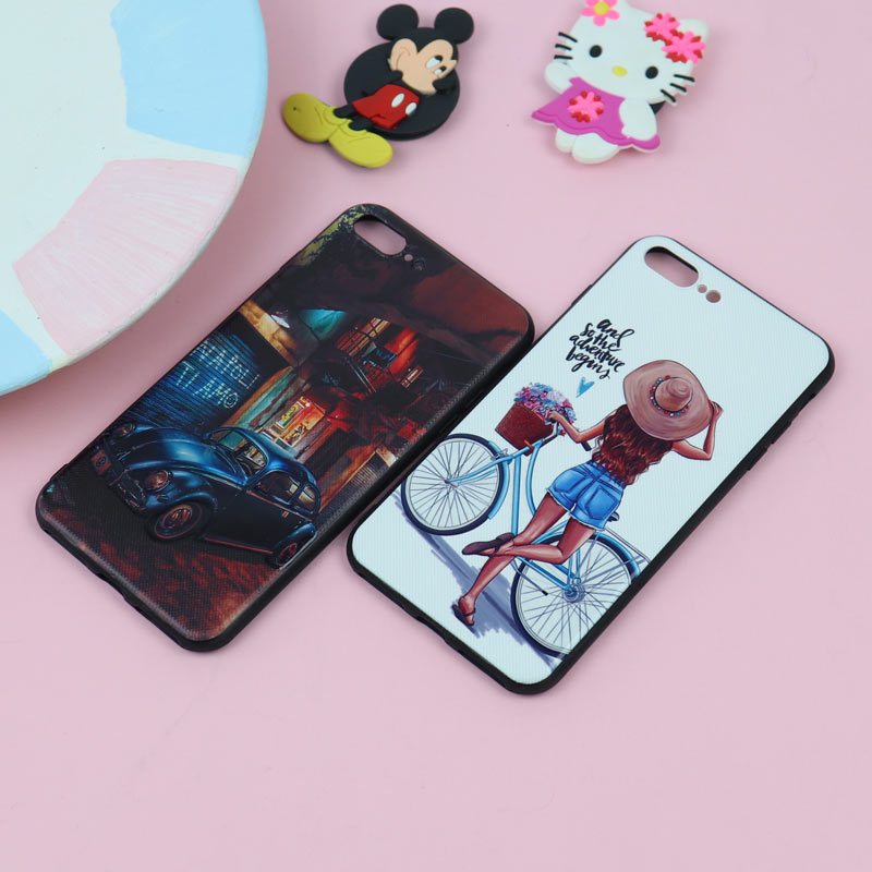 قاب فانتزی برجسته دخترانه آیفون iPhone 7 Plus / 8 Plus سری 5