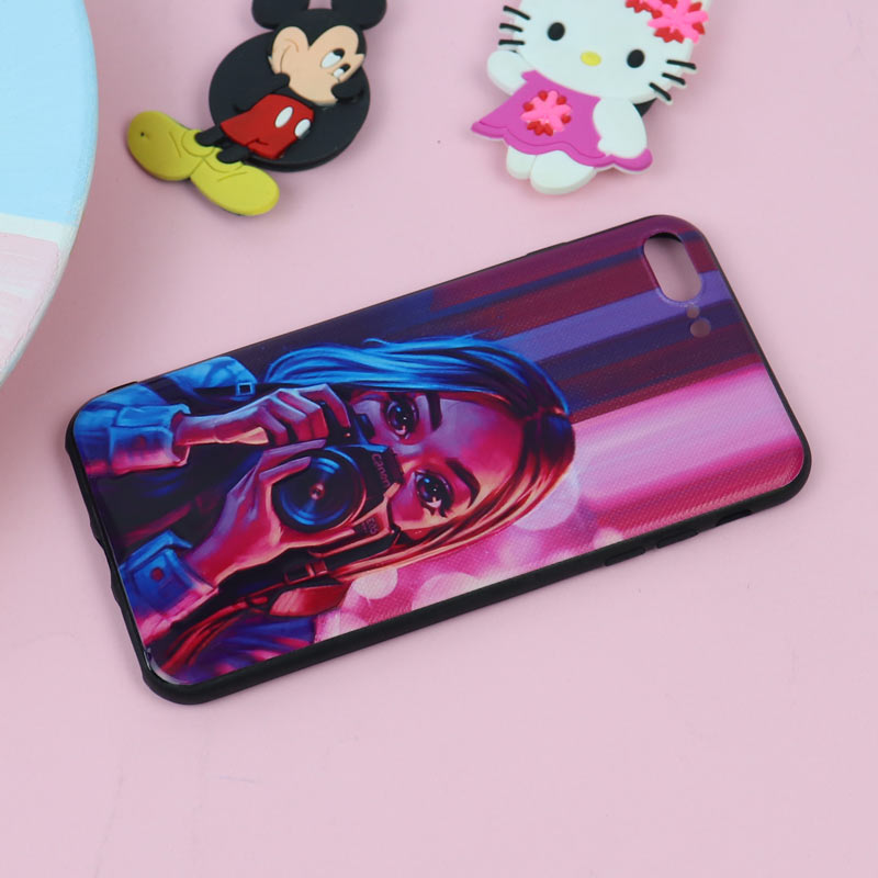 قاب فانتزی برجسته دخترانه آیفون iPhone 7 Plus / 8 Plus سری 5