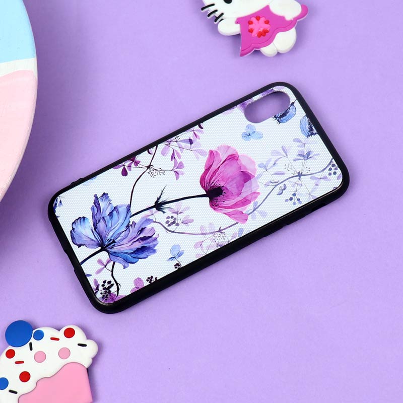 قاب فانتزی برجسته دخترانه آیفون iPhone X/XS سری 3