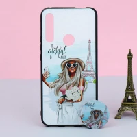 قاب + پاپ سوکت Huawei Y9 Prime 2019 کد4 سری B