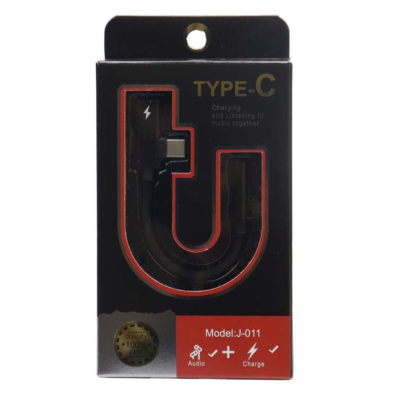تبدیل J-011 Type-C to AUX / Type-C