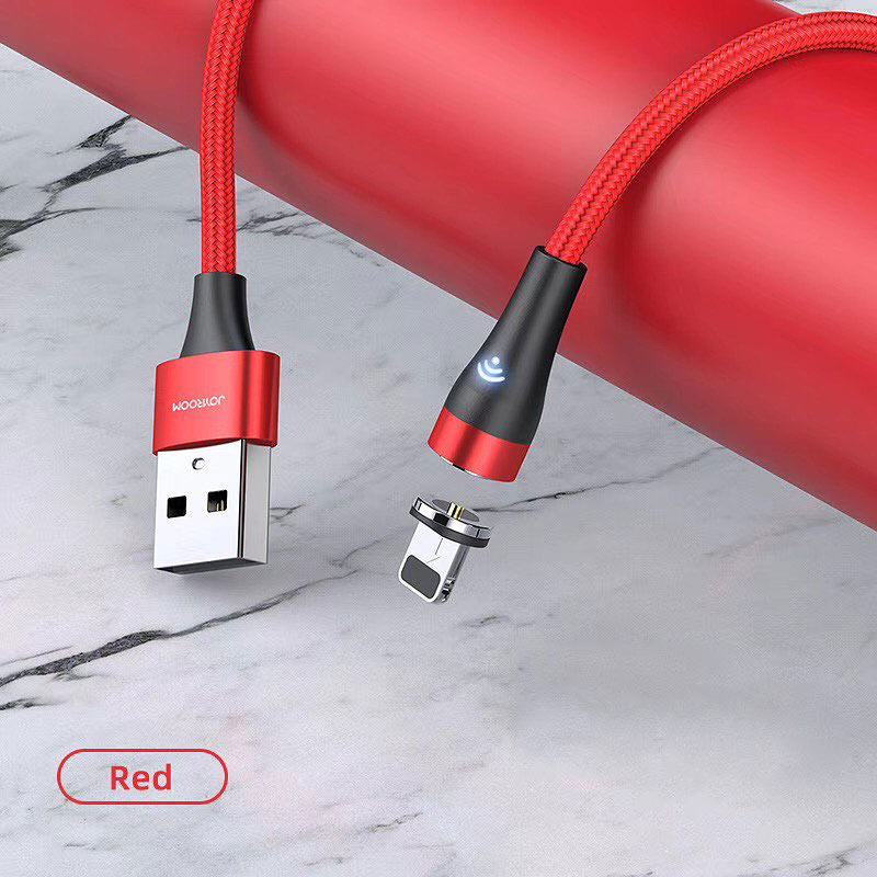 کابل آیفونی مگنتی Joyroom S-1021X1 2.1A 1m