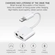 تبدیل Joyroom S-Y104 Lightning to AUX / Lightning 12cm