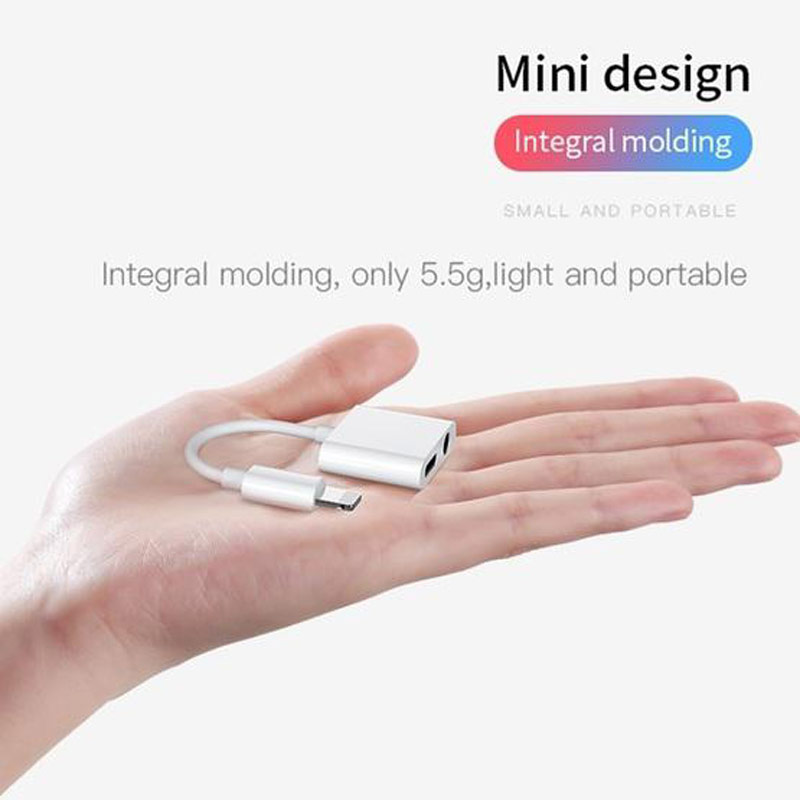 تبدیل Joyroom S-Y104 Lightning to AUX / Lightning 12cm