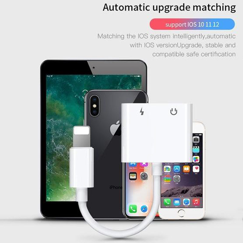 تبدیل Joyroom S-Y104 Lightning to AUX / Lightning 12cm