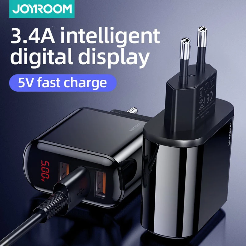 کلگی فست شارژ Joyroom HKL-USB59 QC3 3.4A 17W