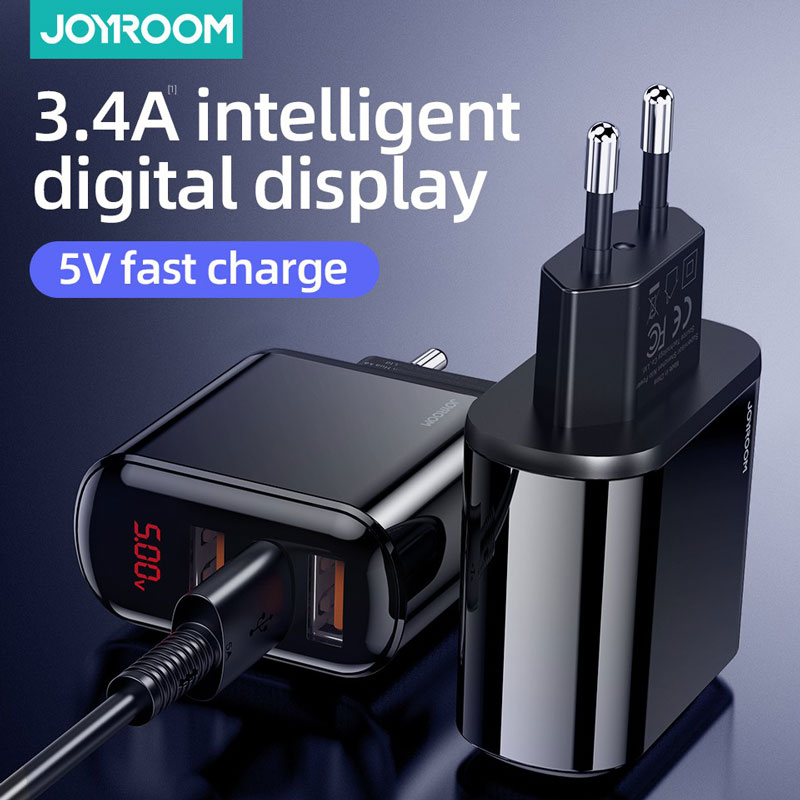 کلگی فست شارژ Joyroom HKL-USB59 QC3 3.4A 17W