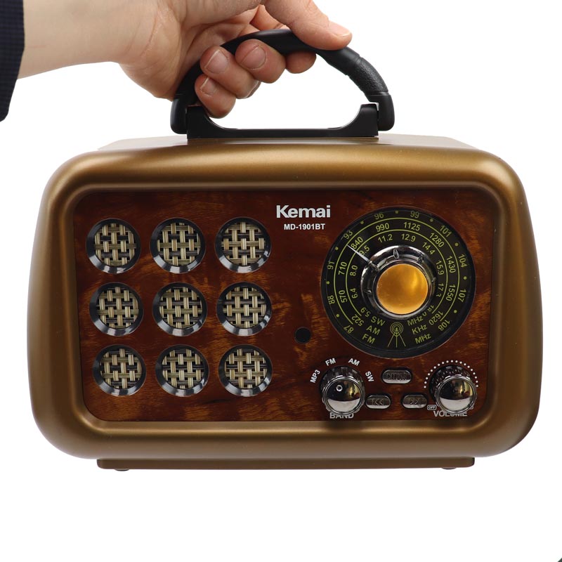 رادیو اسپیکر بلوتوثی رم و فلش خور Kemai MD-1901BT