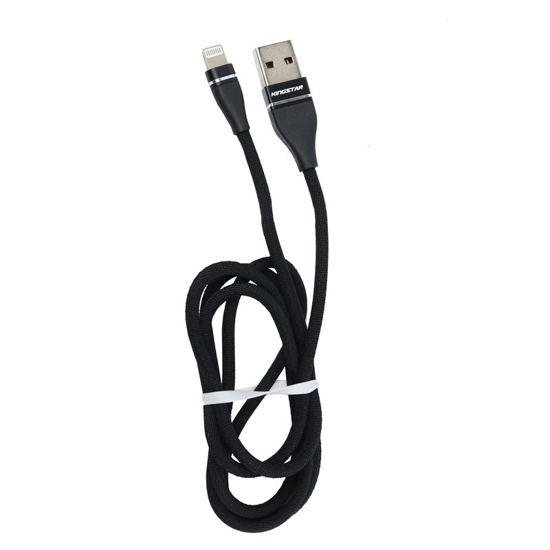 کابل آیفونی فست شارژ Kingstar K33i 2.4A 1m