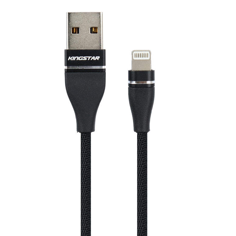 کابل آیفونی فست شارژ Kingstar K33i 2.4A 1m