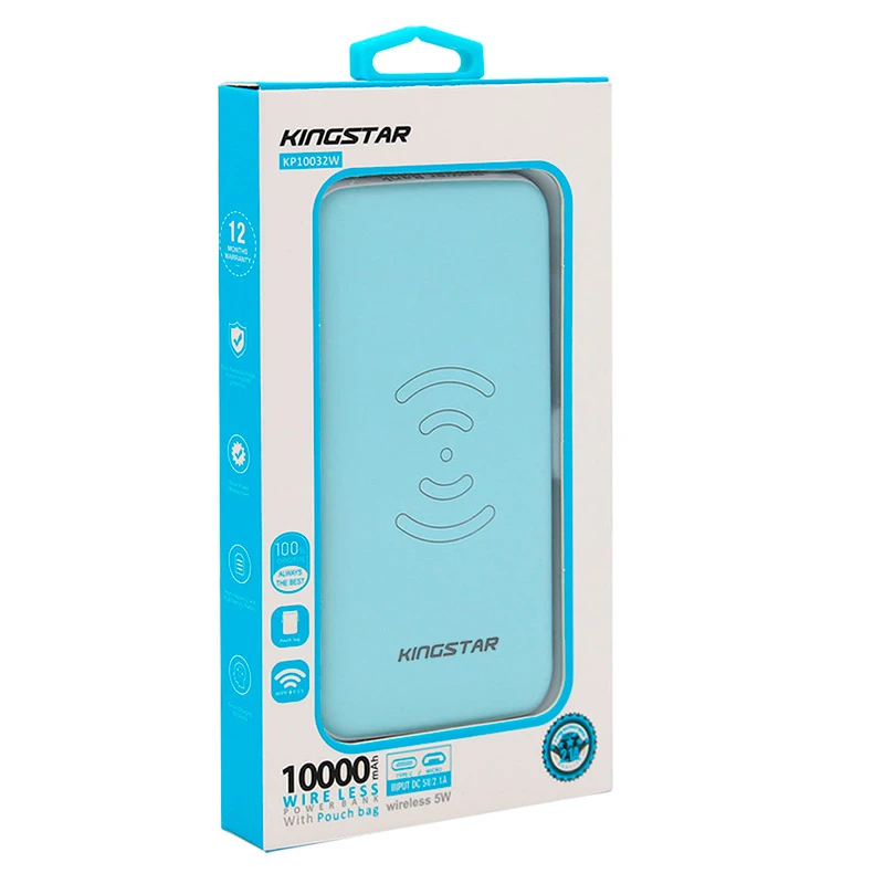 پاور بانک بی سیم 10000 کینگ استار Kingstar KP10032W