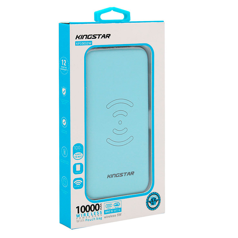 پاور بانک بی سیم 10000 کینگ استار Kingstar KP10032W